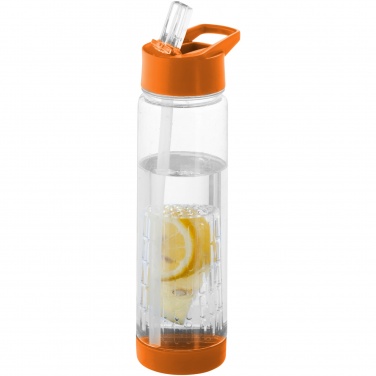 Logotrade Firmengeschenke das Foto: Tutti frutti 740 ml Tritan™ Sportflasche mit Infuser