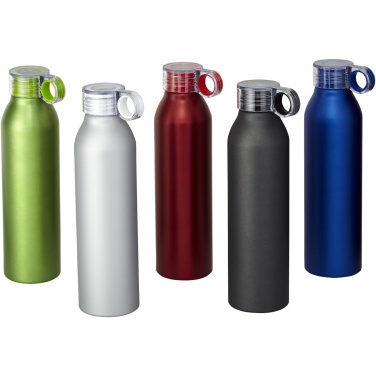 Logotrade Logogeschenke das Foto: Grom 650 ml Aluminium Sportflasche