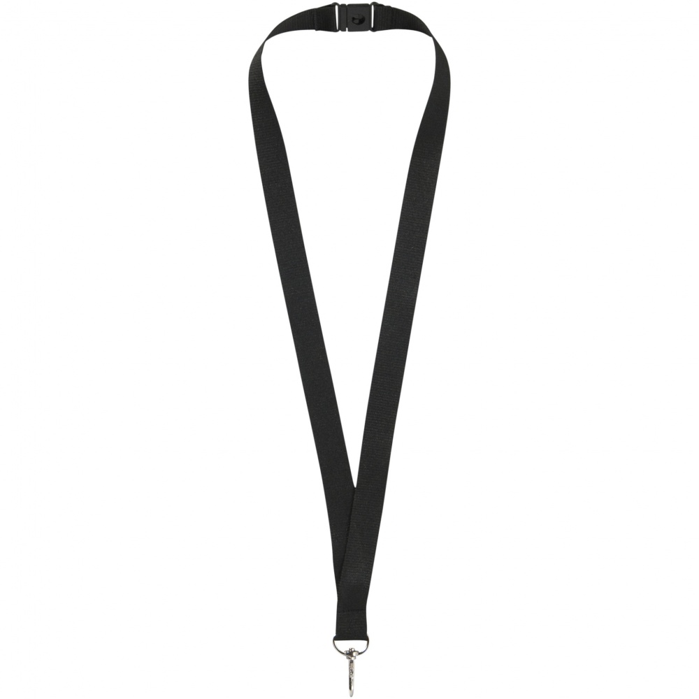 Logotrade Geschäftsgeschenke das Foto: Lago Lanyard mit Sicherheitsverschluss