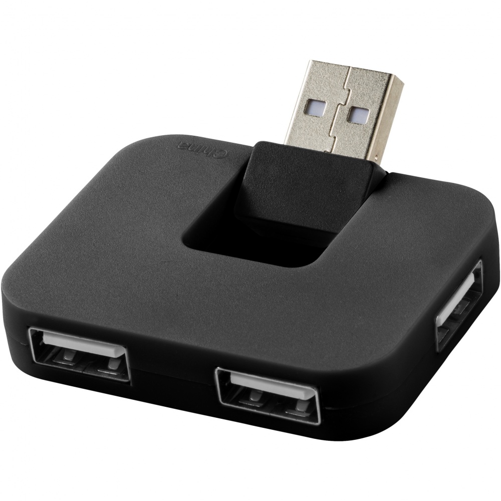 Logotrade Firmengeschenke das Foto: Gaia USB Hub mit 4 Anschlüssen