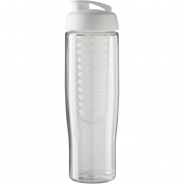 Logotrade Werbeartikel das Foto: H2O Active® Tempo 700 ml Sportflasche mit Klappdeckel und Infusor