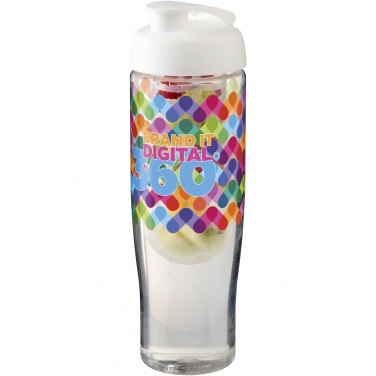 Logotrade Geschäftsgeschenke das Foto: H2O Active® Tempo 700 ml Sportflasche mit Klappdeckel und Infusor