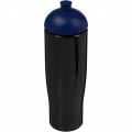 H2O Active® Tempo 700 ml Sportflasche mit Stülpdeckel, Einfarbig schwarz / blau