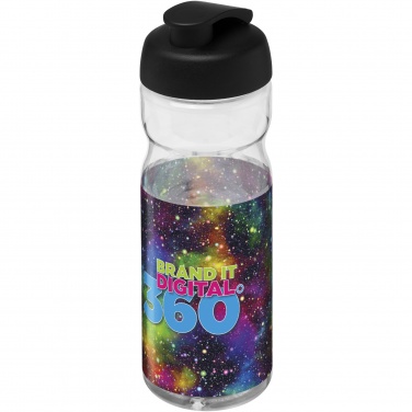 Logotrade Firmengeschenke das Foto: H2O Active® Base 650 ml Sportflasche mit Klappdeckel