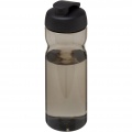 H2O Active® Base 650 ml Sportflasche mit Klappdeckel, Holzkohle