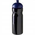 H2O Active® Base 650 ml Sportflasche mit Stülpdeckel, Einfarbig schwarz / blau