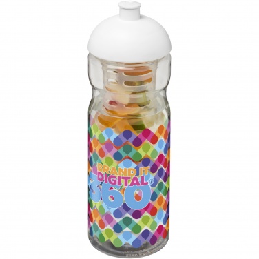 Logotrade Werbegeschenke das Foto: H2O Active® Base 650 ml Sportflasche mit Stülpdeckel und Infusor