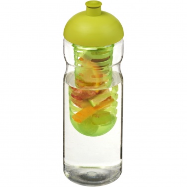 Logotrade Werbeartikel das Foto: H2O Active® Base 650 ml Sportflasche mit Stülpdeckel und Infusor