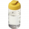 H2O Active® Bop 500 ml Sportflasche mit Klappdeckel, Transparent / Gelb