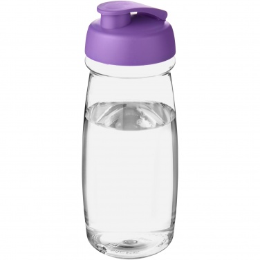 Logotrade Firmengeschenke das Foto: H2O Active® Pulse 600 ml Sportflasche mit Klappdeckel