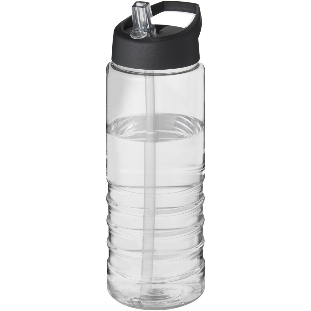 Logotrade Geschäftsgeschenke das Foto: H2O Active® Treble 750 ml Sportflasche mit Ausgussdeckel