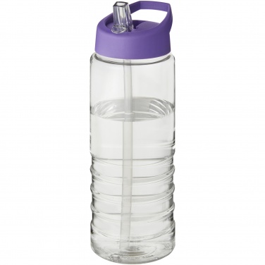 Logotrade Geschäftsgeschenke das Foto: H2O Active® Treble 750 ml Sportflasche mit Ausgussdeckel