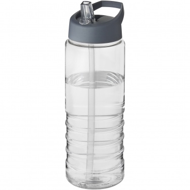 Logotrade Geschäftsgeschenke das Foto: H2O Active® Treble 750 ml Sportflasche mit Ausgussdeckel