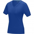 Kawartha T-Shirt für Damen mit V-Ausschnitt, Blau