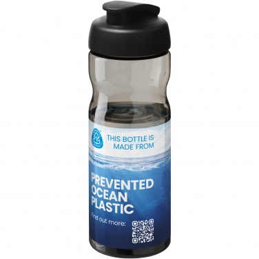 Logotrade Geschäftsgeschenke das Foto: H2O Active® Eco Base 650 ml Sportflasche mit Klappdeckel