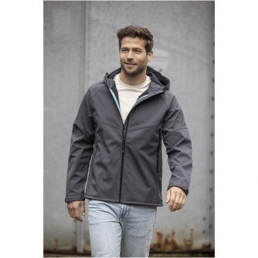 Logotrade werbemittel das Foto: Coltan Softshelljacke aus recyceltem Material für Herren