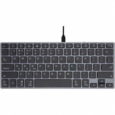 Logotrade werbemittel das Foto: Hybrid Bluetooth Tastatur – QWERTY