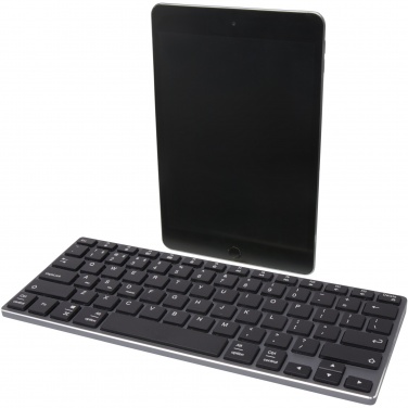 Logotrade Firmengeschenke das Foto: Hybrid Bluetooth Tastatur – QWERTY