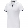 Morgan Polo für Damen, zweifarbig, Weiß