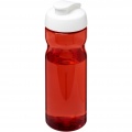 H2O Active® Base Tritan™ 650 ml Sportflasche mit Klappdeckel, Rot / Weiß