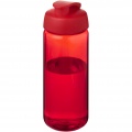 H2O Active® Octave Tritan™ 600-ml-Sportflasche mit Klappdeckel, Rot / Rot