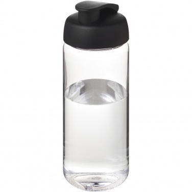 Logotrade Firmengeschenke das Foto: H2O Active® Octave Tritan™ 600-ml-Sportflasche mit Klappdeckel