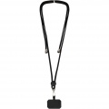 Kubi Smartphone Lanyard, Durchgehend schwarz