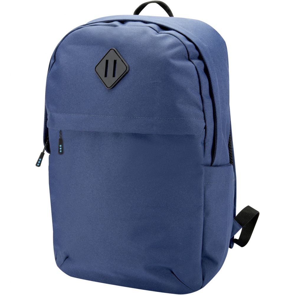 Logotrade Geschäftsgeschenke das Foto: REPREVE® Our Ocean™ Commuter 15" GRS RPET Laptop Rucksack 19L