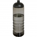 H2O Active® Eco Treble 750 ml Sportflasche mit Stülpdeckel, Anthrazit / Tiefschwarz