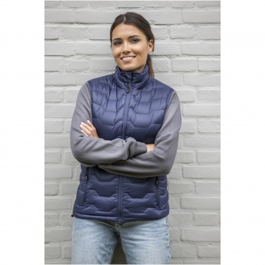 Logotrade Geschäftsgeschenke das Foto: Epidote GRS isolierter Daunen-Bodywarmer für Damen aus recyceltem Material