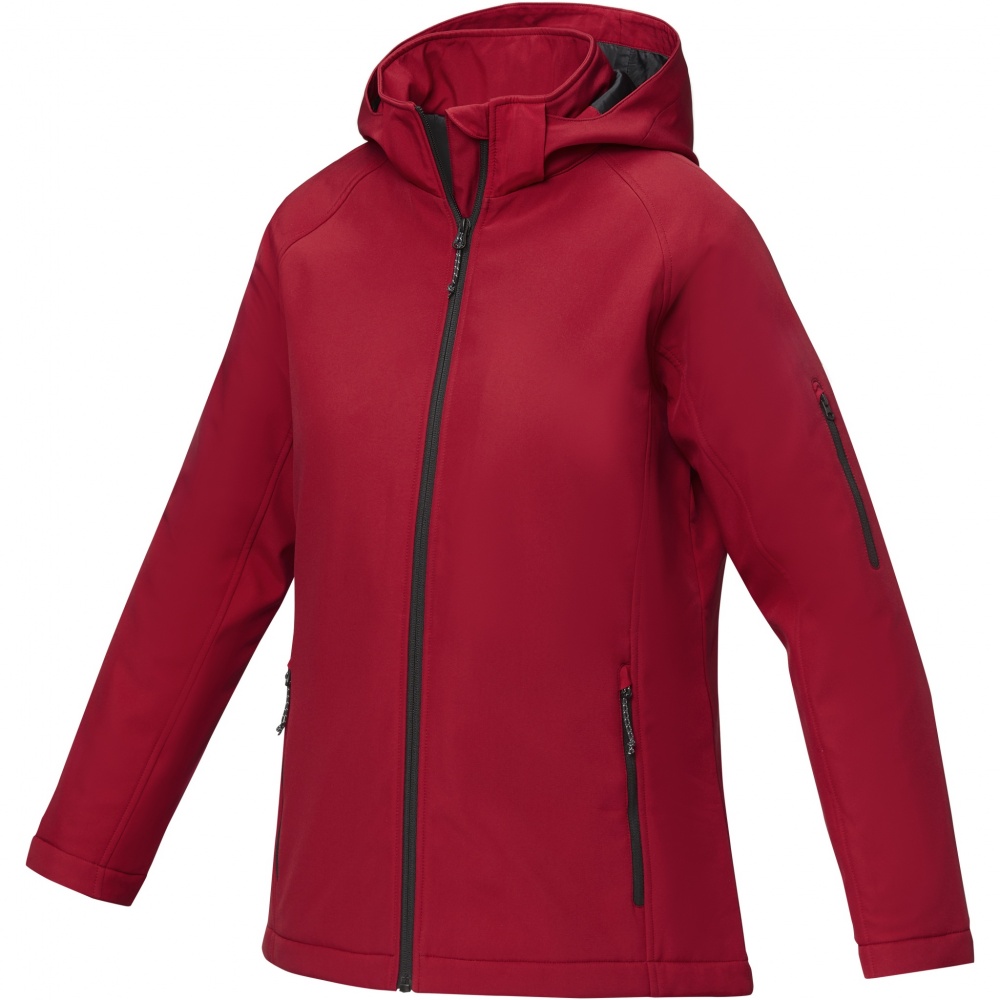 Logotrade werbemittel das Foto: Notus wattierte Softshell Damenjacke