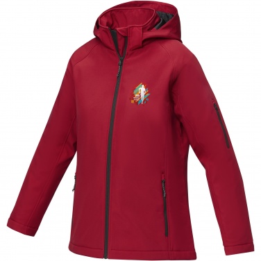 Logotrade Firmengeschenke das Foto: Notus wattierte Softshell Damenjacke