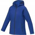 Notus wattierte Softshell Damenjacke, Blau