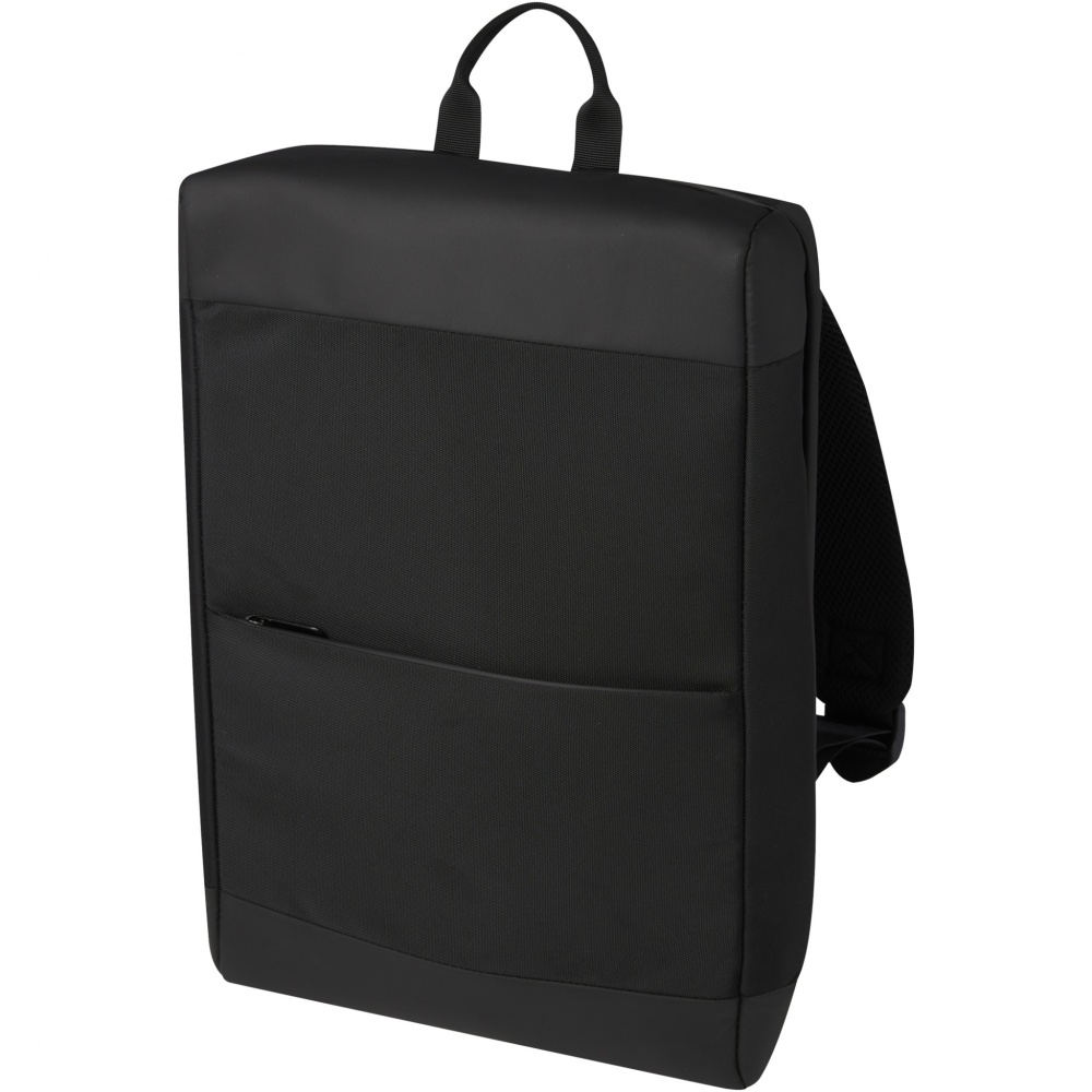 Logotrade Werbeartikel das Foto: Rise Laptop-Rucksack GRS Recycelt 15,6"