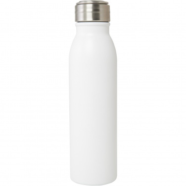 Logotrade Geschäftsgeschenke das Foto: Harper 700 ml RCS-zertifizierte Sportflasche aus Edelstahl mit Metallschlaufe