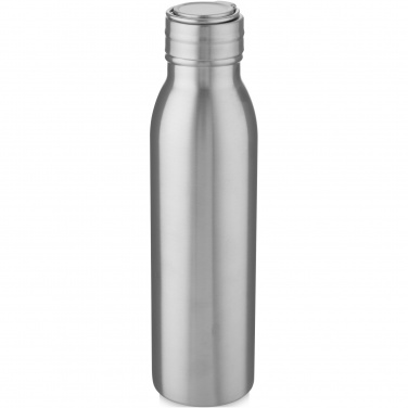 Logotrade Geschäftsgeschenke das Foto: Harper 700 ml RCS-zertifizierte Sportflasche aus Edelstahl mit Metallschlaufe