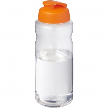 Logotrade Werbeartikel das Foto: H2O Active® Big Base 1L Sportflasche mit Klappdeckel 