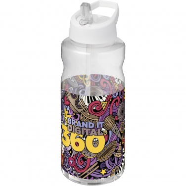 Logotrade Geschäftsgeschenke das Foto: H2O Active® Big Base 1L Sportflasche mit Ausgussdeckel