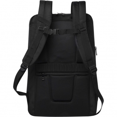 Logotrade Werbeartikel das Foto: Expedition Pro 35L, 17" GRS recycelter erweiterbarer Laptop-Rucksack