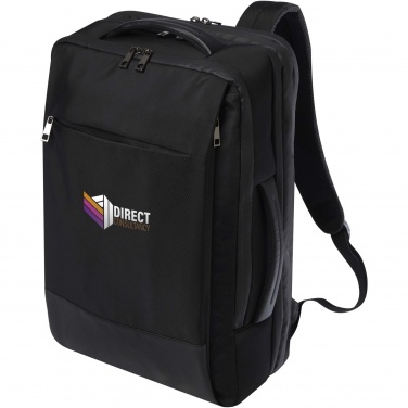 Logotrade Firmengeschenke das Foto: Expedition Pro 35L, 17" GRS recycelter erweiterbarer Laptop-Rucksack