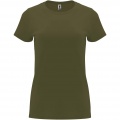 Capri T-Shirt für Damen, Militärgrün