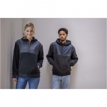 Logotrade Werbeartikel das Foto: Evans Sherpa Fleecepullover Half-Zip Unisex