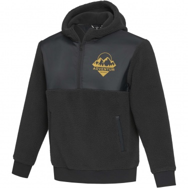 Logotrade Werbegeschenke das Foto: Evans Sherpa Fleecepullover Half-Zip Unisex