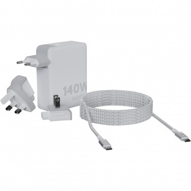 Logotrade Geschäftsgeschenke das Foto: Xtorm XVC2140 GaN Ultra 140 W Reiseladegerät mit 240 W USB-C PD-Kabel