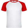 Indianapolis Sport T-Shirt für Kinder, Weiß / Rot