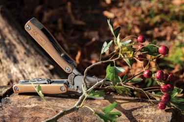 Logotrade werbemittel das Foto: Garten-Multitool aus Holz