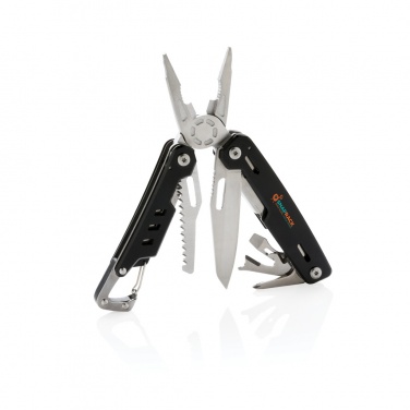 Logotrade Werbegeschenke das Foto: Solid Multitool mit Karabiner