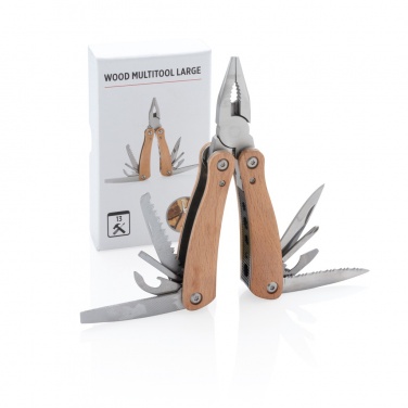 Logotrade Firmengeschenke das Foto: Holz Multitool