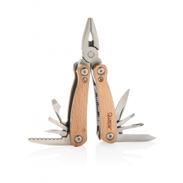 Logotrade werbemittel das Foto: Holz Mini-Multitool