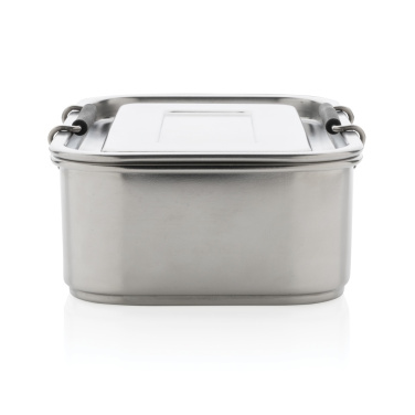 Logotrade Logogeschenke das Foto: Auslaufsichere Lunchbox aus RCS recyceltem Stainless Steel